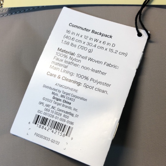 NWT Commuter Backpack by Open Story - Picture 8 of 10